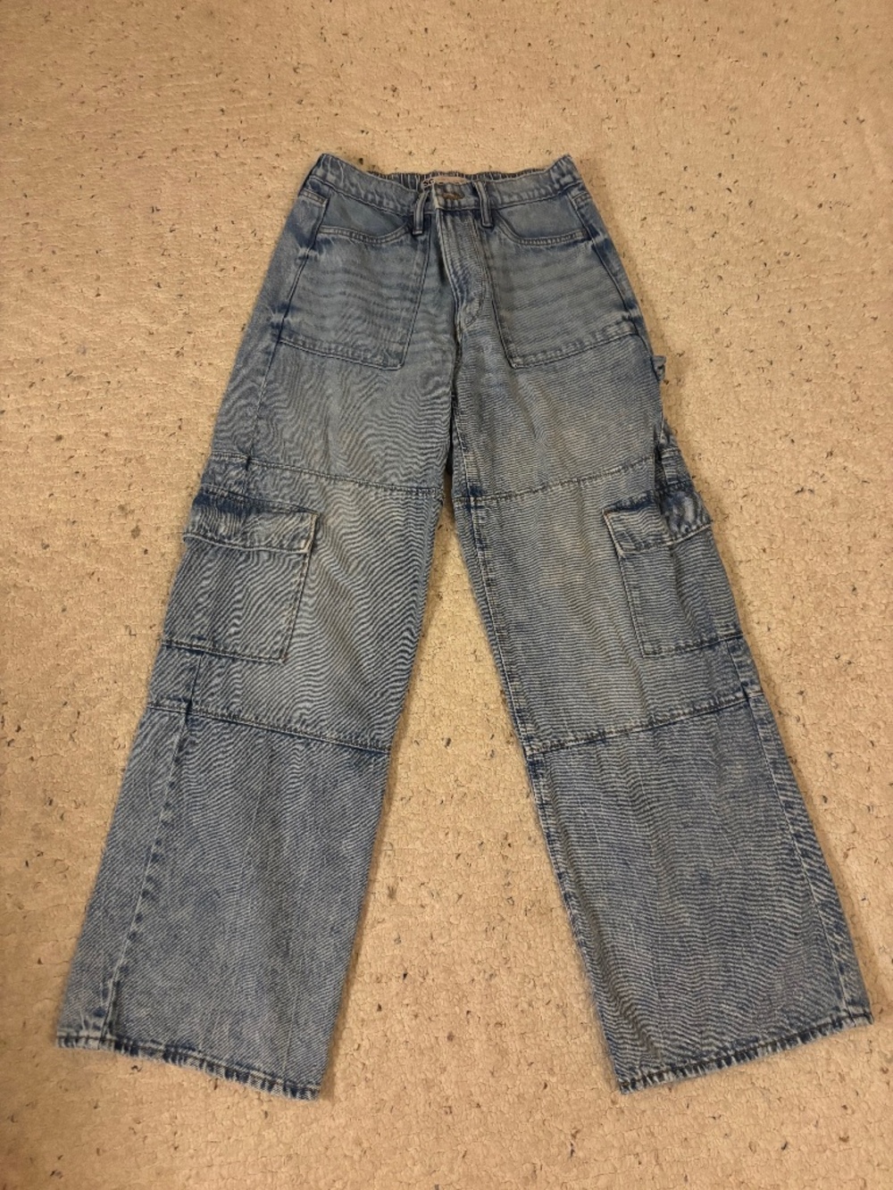 So Good For Life Cargo Wide Leg Jeans